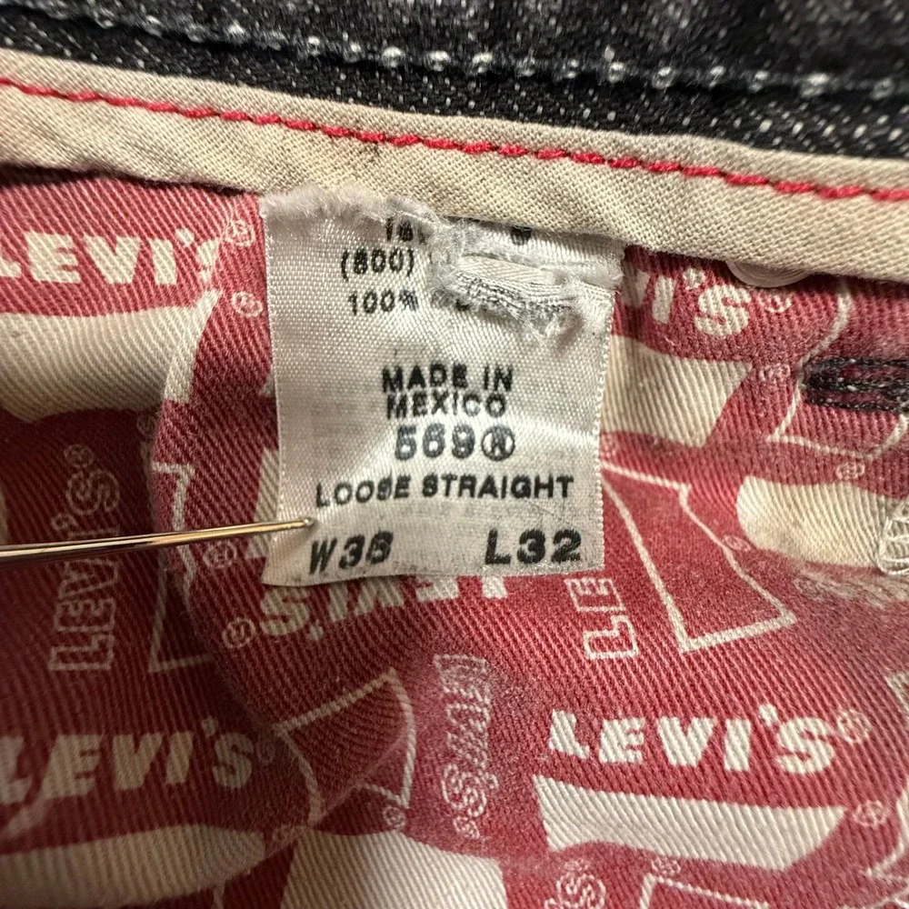 Levi's The‎ Original Jeans Loose Straight 569 Streetwear Men 36x32 (fits 37x29)